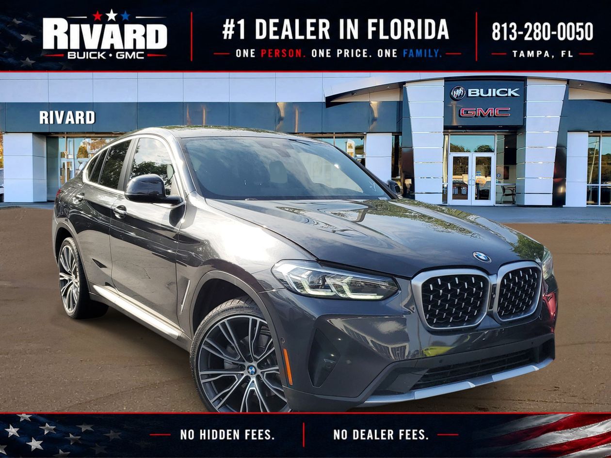 Gray (Dark Graphite) 2024 BMW X4 SUV / Crossover All-Wheel Drive 8-Speed Automatic