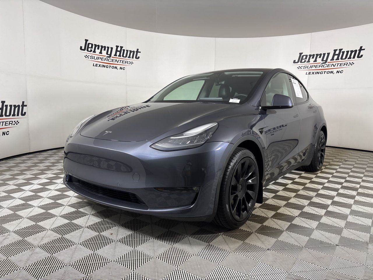 Gray 2021 Tesla Model Y Long Range AWD SUV / Crossover All-Wheel Drive 1-Speed Automatic