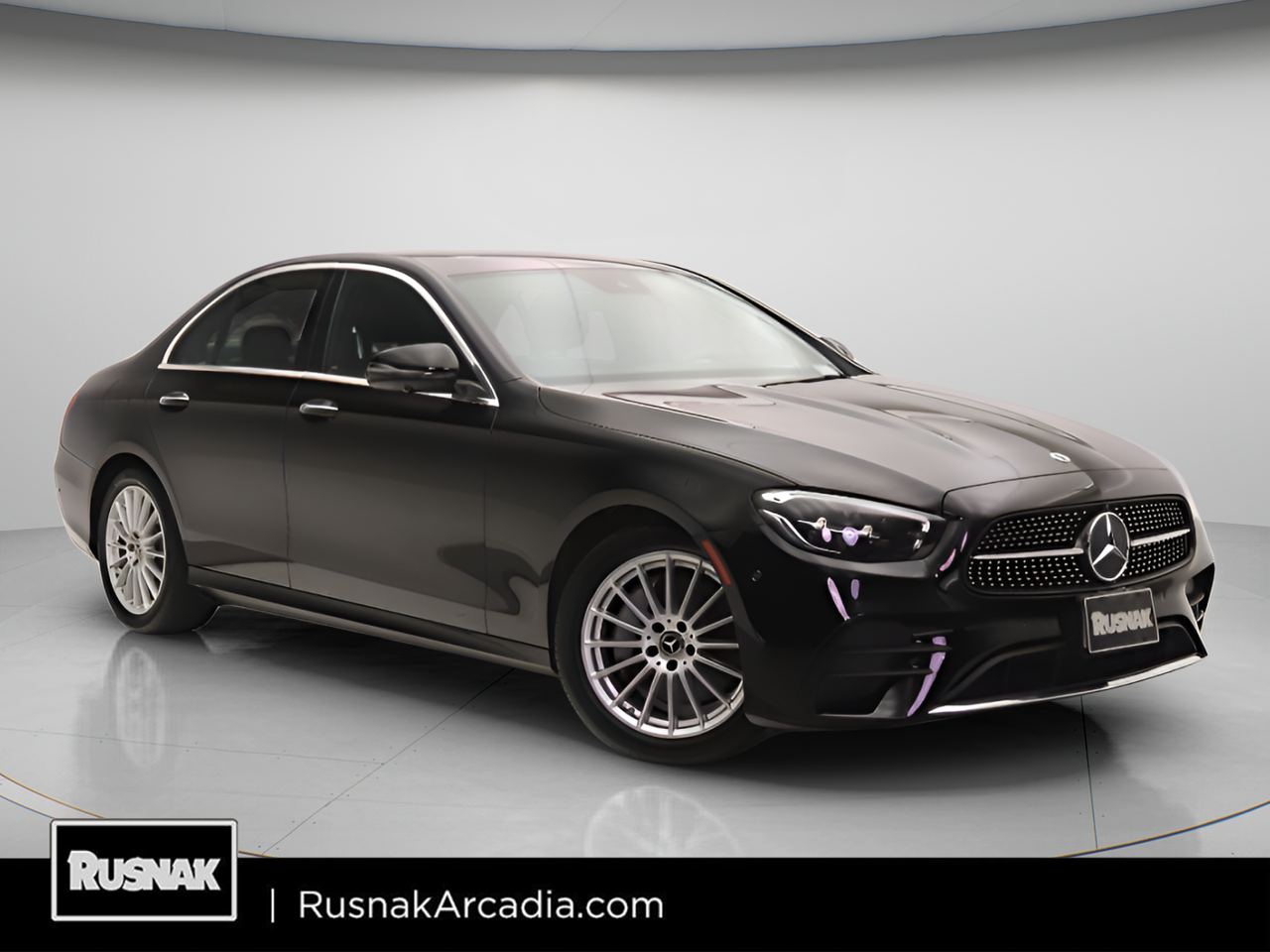 Black 2022 Mercedes-Benz E-Class E 350 RWD Sedan Rear-Wheel Drive 9-Speed Automatic