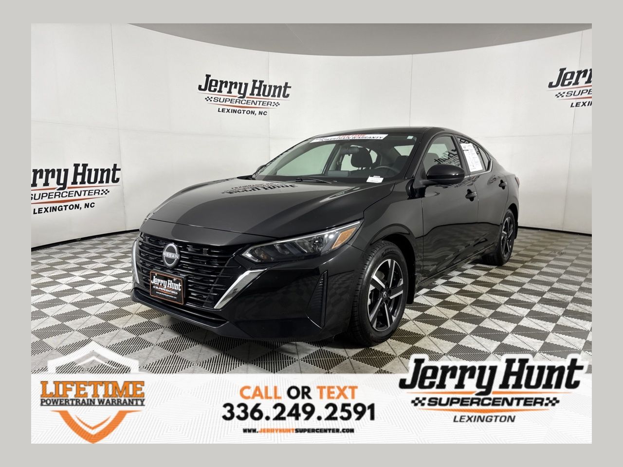 Super Black 2024 Nissan Sentra SV FWD Sedan Front-Wheel Drive Continuously Variable Transmission