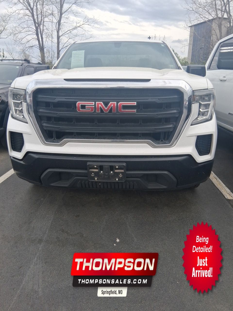 Summit White 2019 GMC Sierra 1500 Base LB RWD Pickup Truck 4X2 6-Speed Automatic