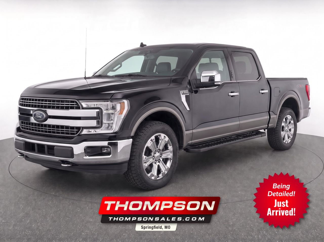Agate Black Metallic 2019 Ford F-150 Pickup Truck Four-Wheel Drive Automatic