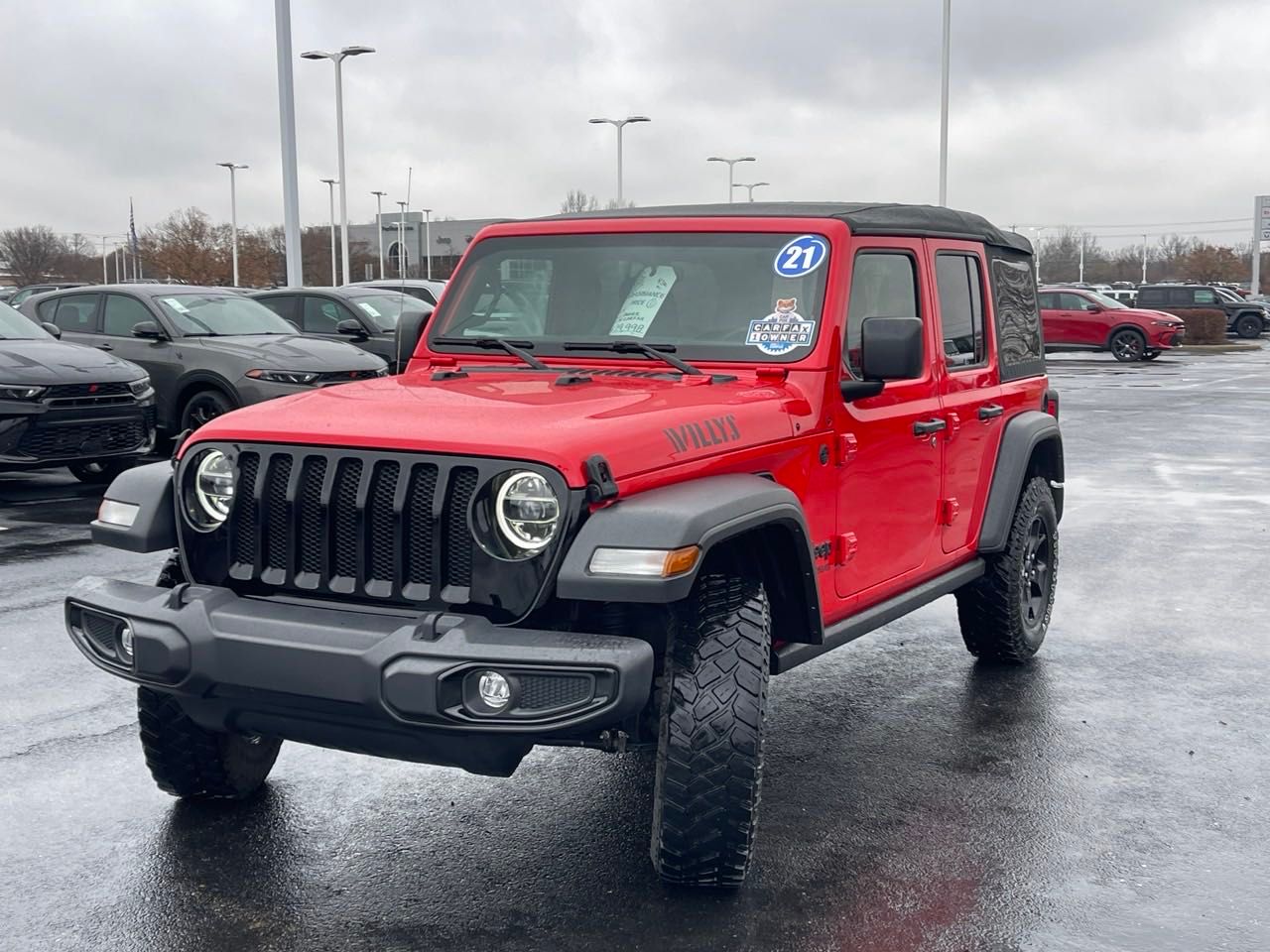 2021 Jeep Wrangler Unlimited Willys 7