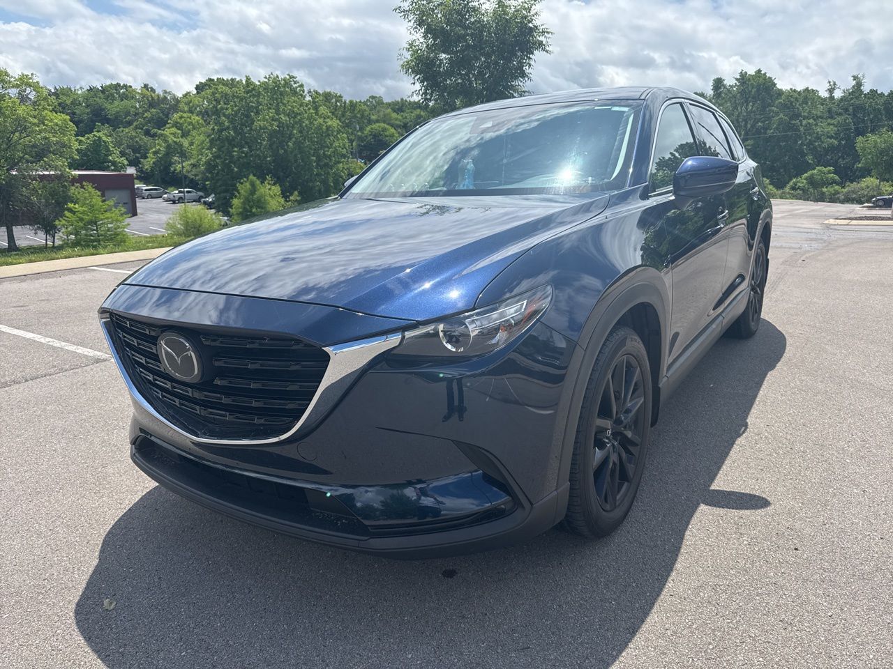 Deep Crystal Blue Mica 2023 Mazda CX-9 Touring Plus AWD SUV / Crossover All-Wheel Drive 6-Speed Automatic