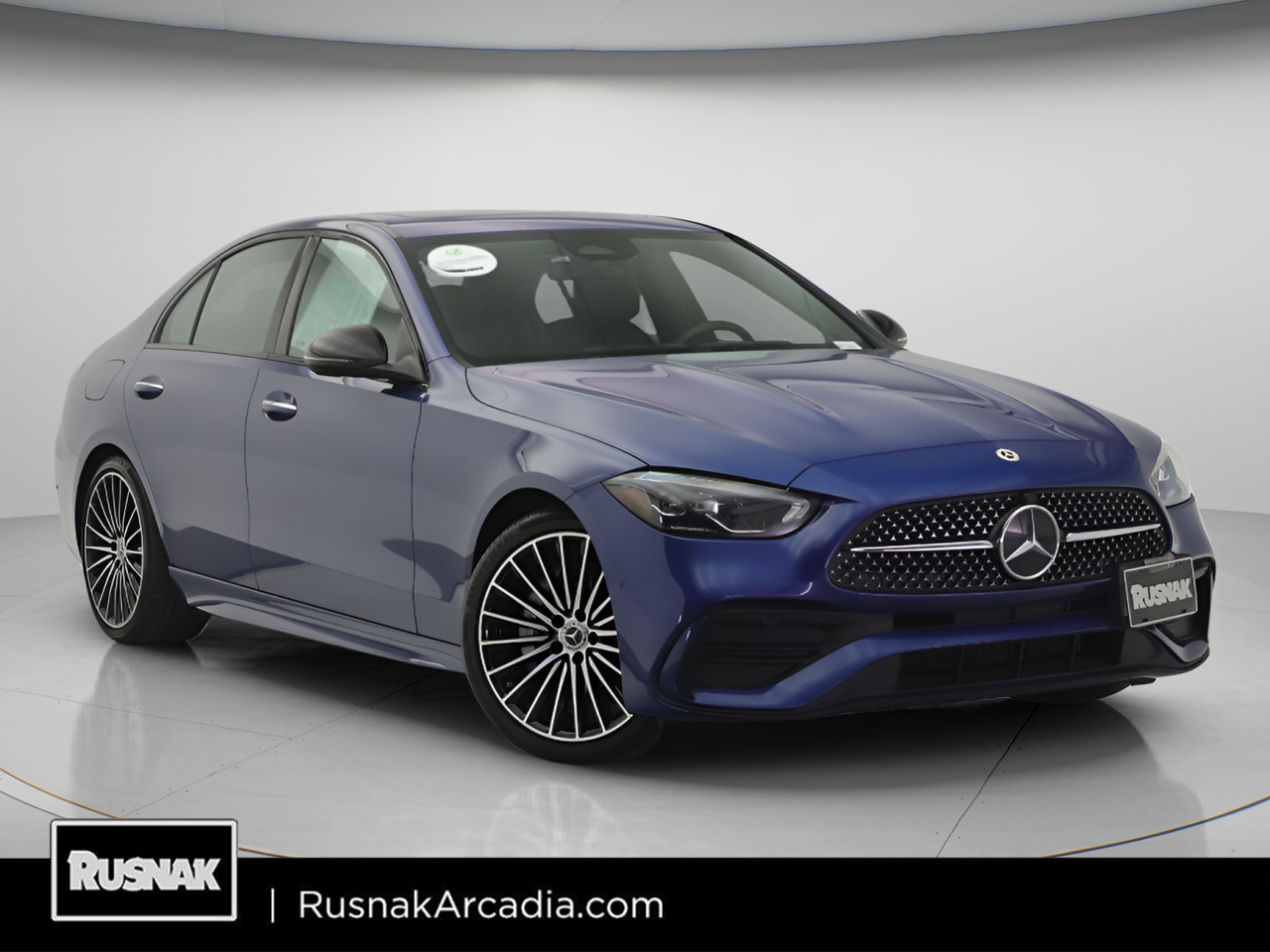 Starling Blue Metallic 2023 Mercedes-Benz C-Class Sedan Rear-Wheel Drive 9-Speed Automatic