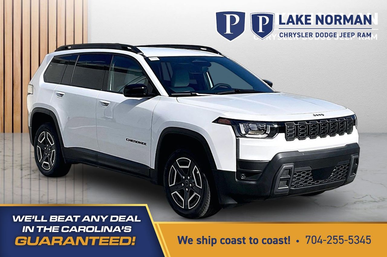 Bright White Clearcoat 2026 Jeep Cherokee Limited 4WD SUV / Crossover Four-Wheel Drive Continuously Variable Transmission