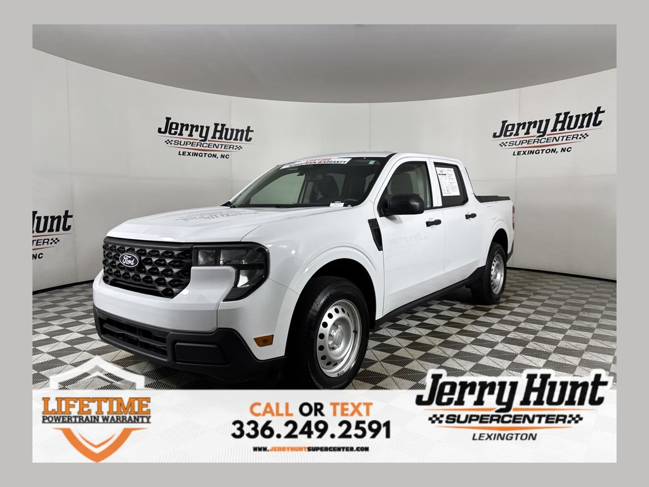 Oxford White 2025 Ford Maverick Pickup Truck Front-Wheel Drive Continuously Variable Transmission
