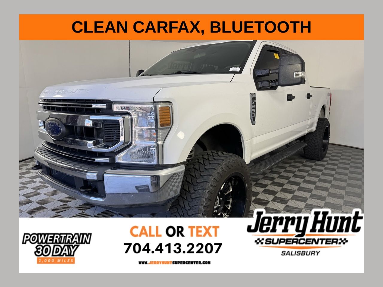 Oxford White 2021 Ford F-250 Super Duty Pickup Truck Four-Wheel Drive 6-Speed Automatic