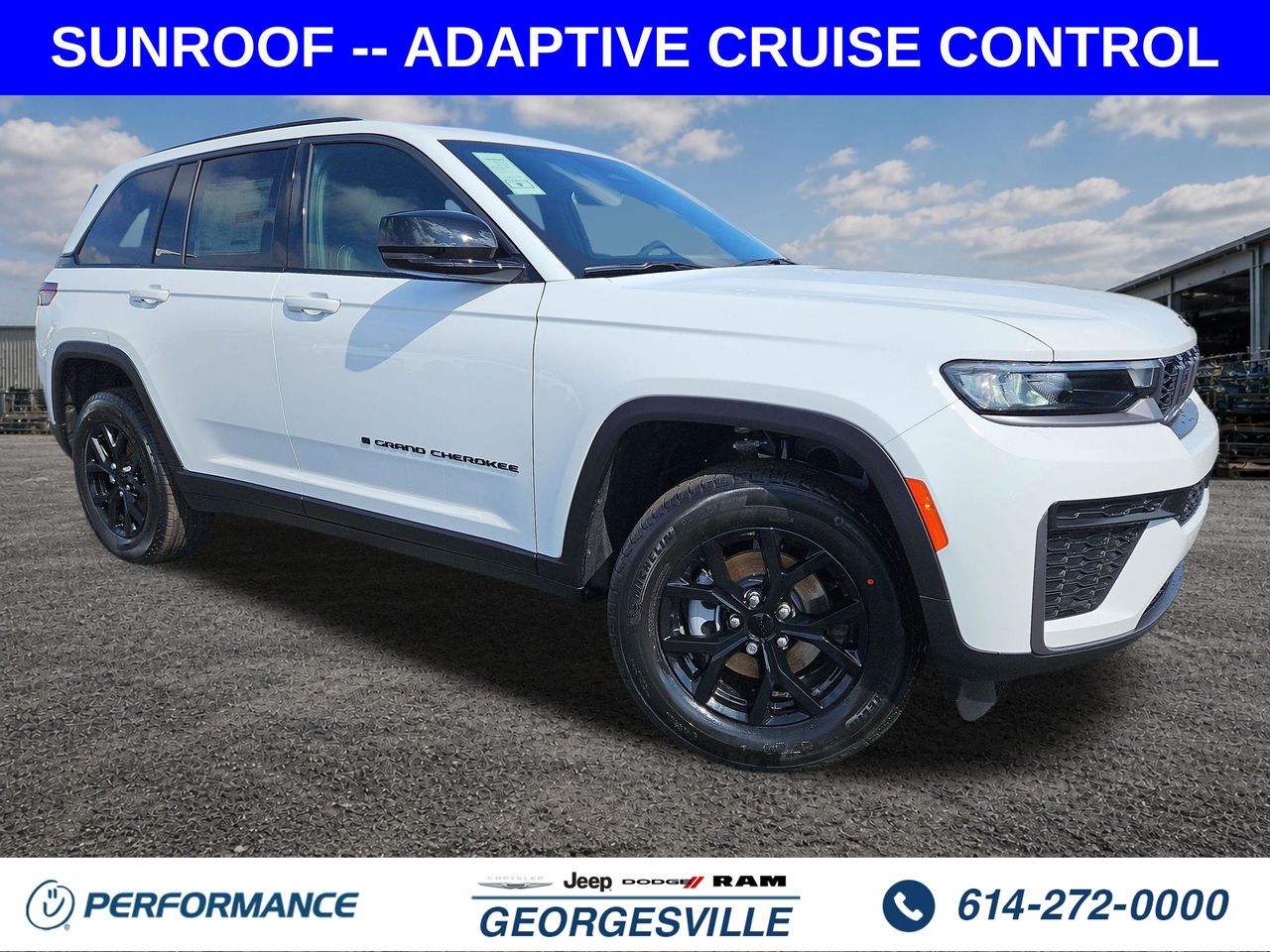 Bright White Clearcoat 2026 Jeep Grand Cherokee SUV / Crossover 8-Speed Automatic