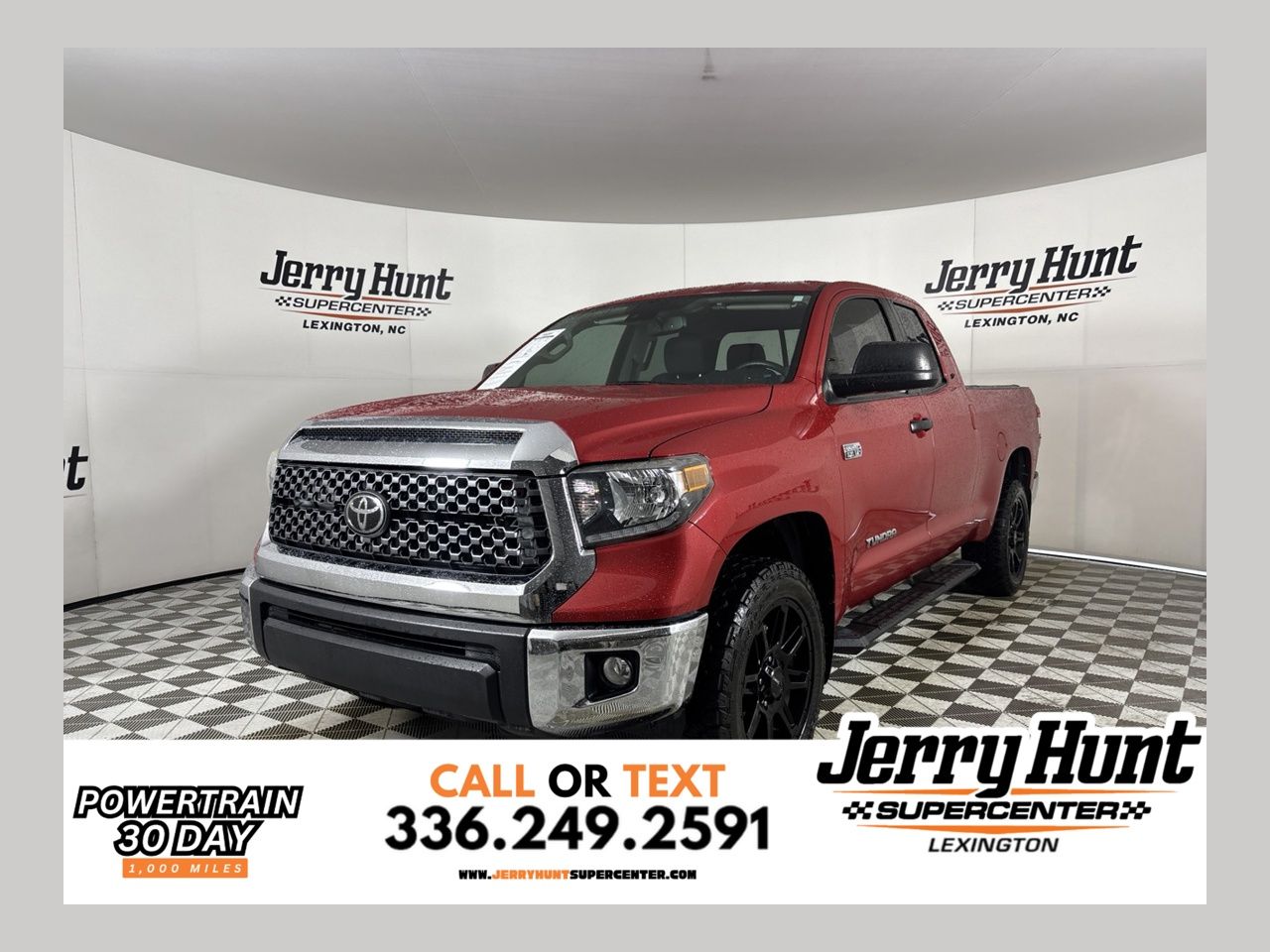 Barcelona Red Metallic 2020 Toyota Tundra Pickup Truck Four-Wheel Drive 6-Speed Automatic