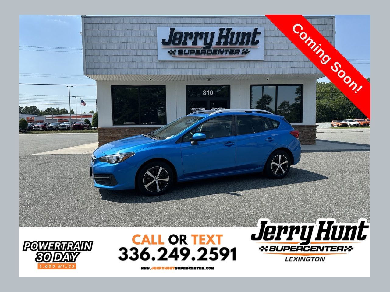 Ocean Blue Pearl 2021 Subaru Impreza Wagon All-Wheel Drive Continuously Variable Transmission