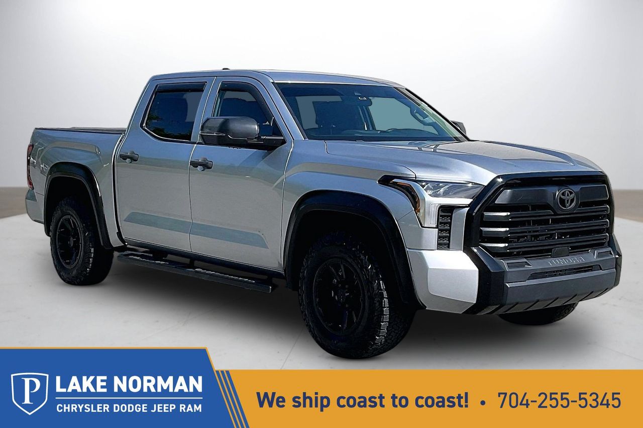 Celestial Silver Metallic 2023 Toyota Tundra Pickup Truck Four-Wheel Drive Automatic