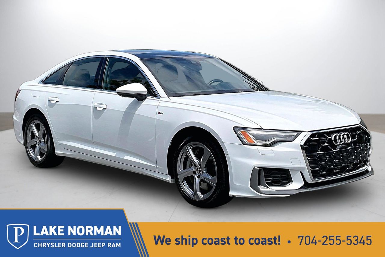 Daytona Gray Pearl Effect 2024 Audi A6 quattro Premium Plus 55 TFSI Sedan All-Wheel Drive 7-Speed Automatic