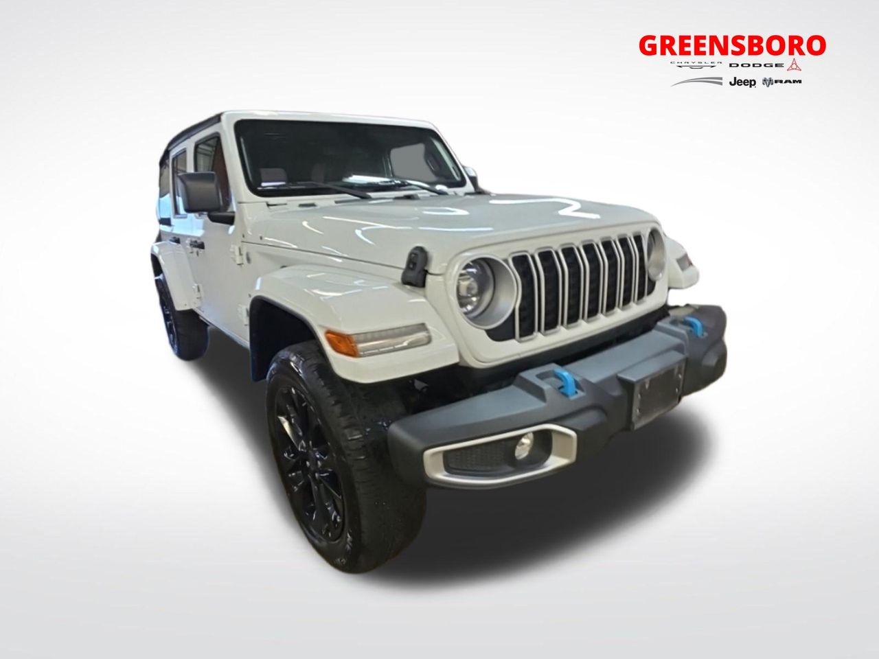 Bright White Clearcoat 2024 Jeep Wrangler 4xe SUV / Crossover Four-Wheel Drive 8-Speed Automatic