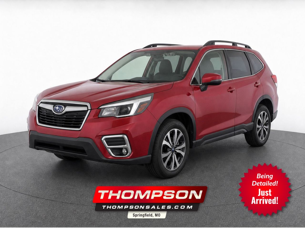 Crimson Red Pearl 2021 Subaru Forester SUV / Crossover All-Wheel Drive Continuously Variable Transmission