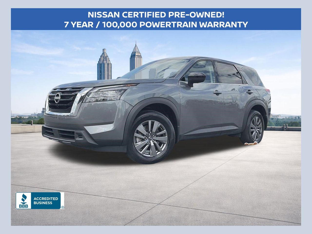 Gray (Gun Metallic) 2025 Nissan Pathfinder SUV / Crossover Front-Wheel Drive 9-Speed Automatic
