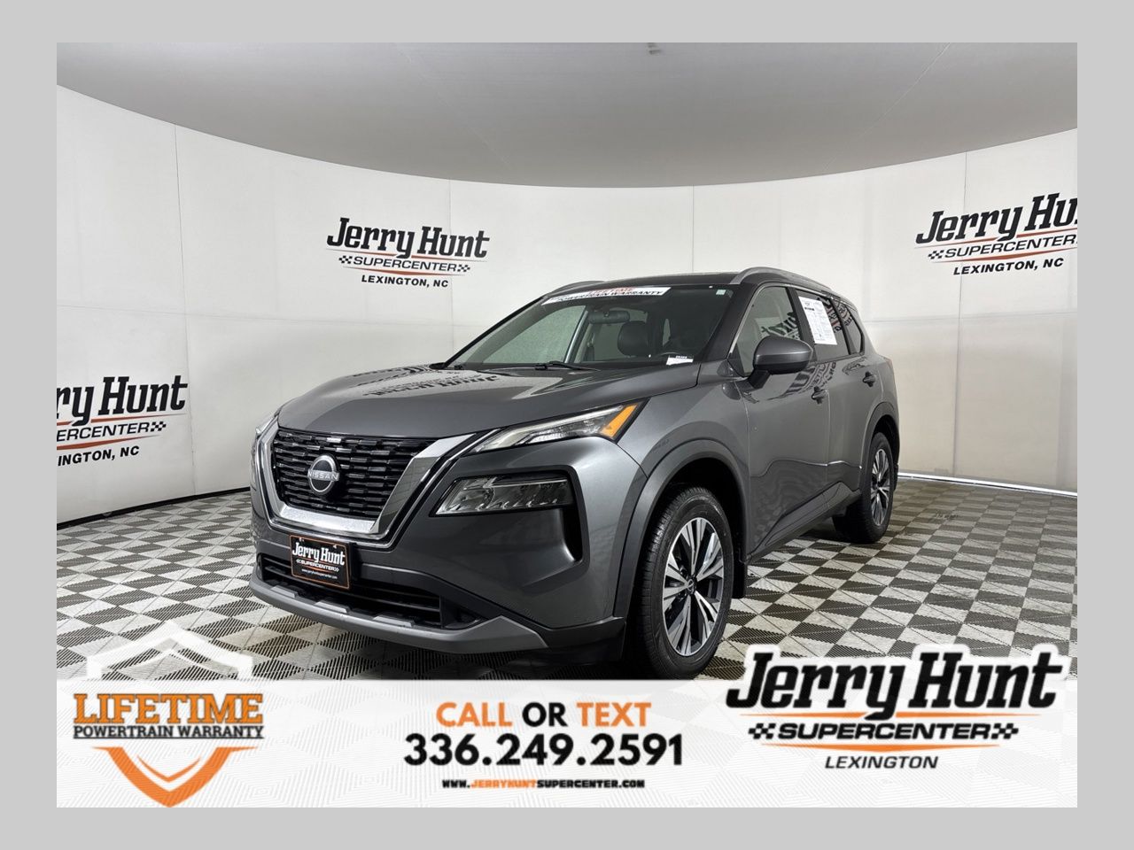 Gray (Gun Metallic) 2023 Nissan Rogue SUV / Crossover All-Wheel Drive Continuously Variable Transmission