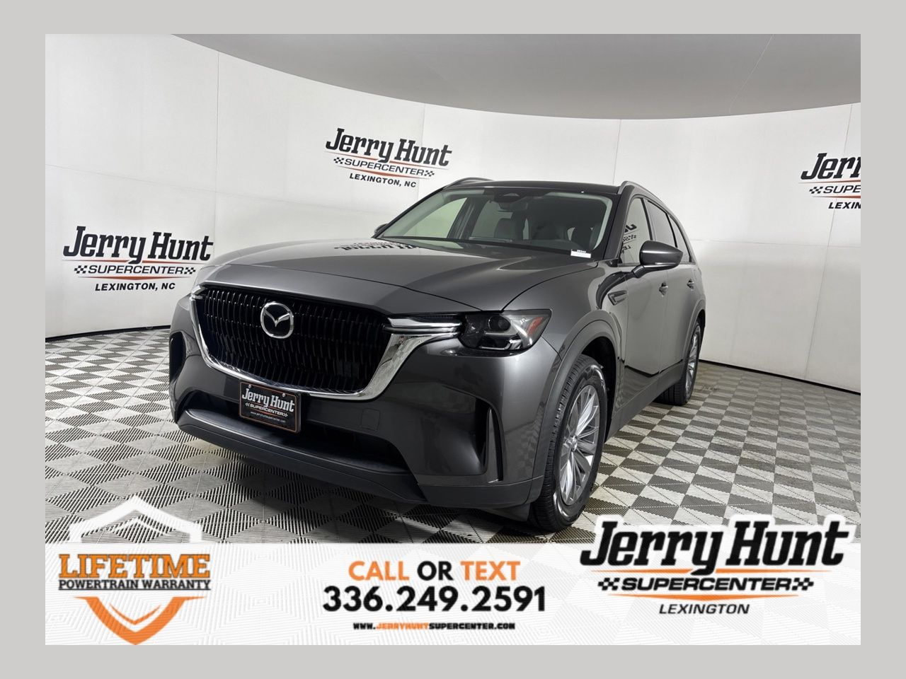 Machine Gray Metallic 2024 Mazda CX-90 SUV / Crossover All-Wheel Drive 8-Speed Automatic