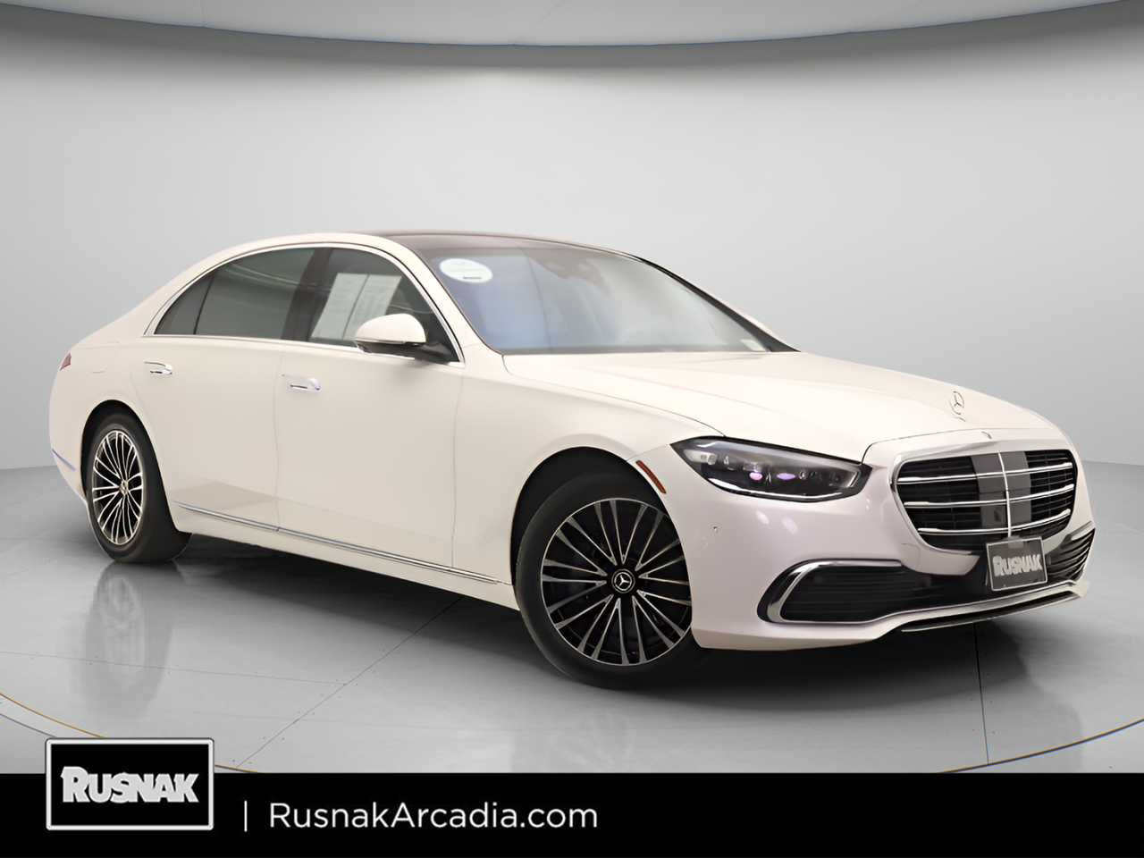 MANUFAKTUR Diamond White 2023 Mercedes-Benz S-Class S 500 4MATIC AWD Sedan All-Wheel Drive 9-Speed Automatic