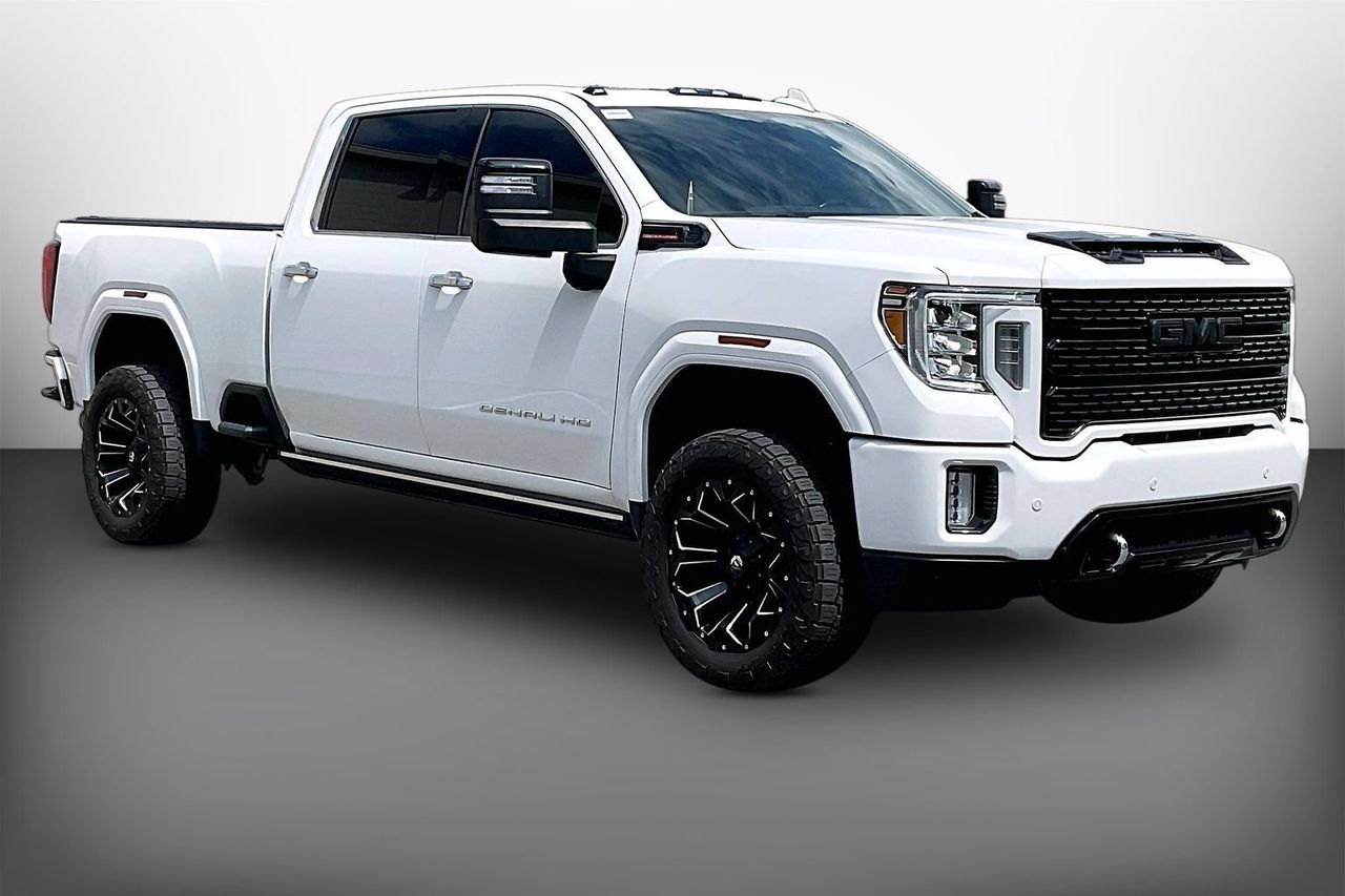 Summit White 2021 GMC Sierra 2500HD Pickup Truck Four-Wheel Drive Automatic