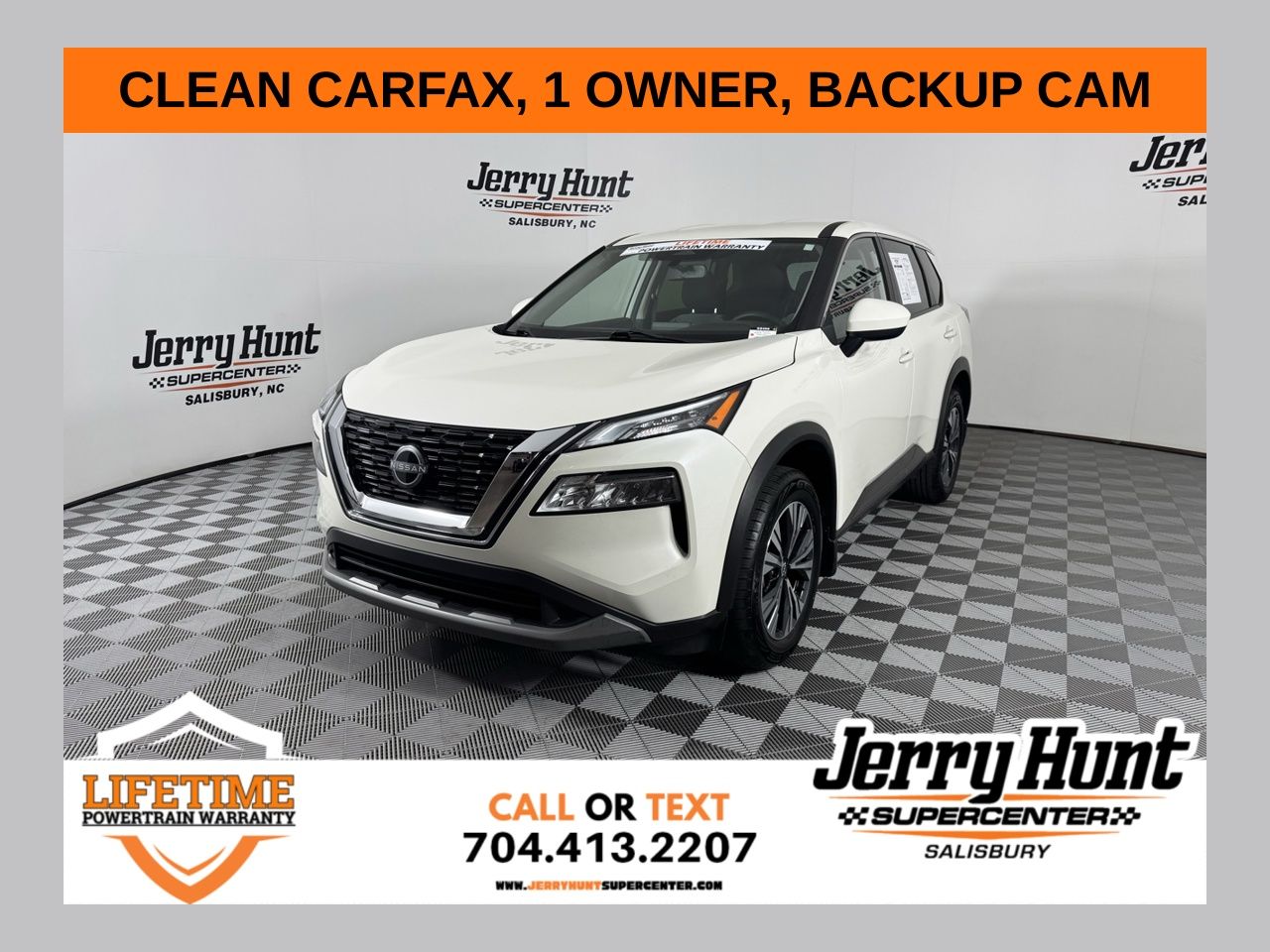 Pearl White Tricoat 2023 Nissan Rogue SV FWD SUV / Crossover Front-Wheel Drive Continuously Variable Transmission