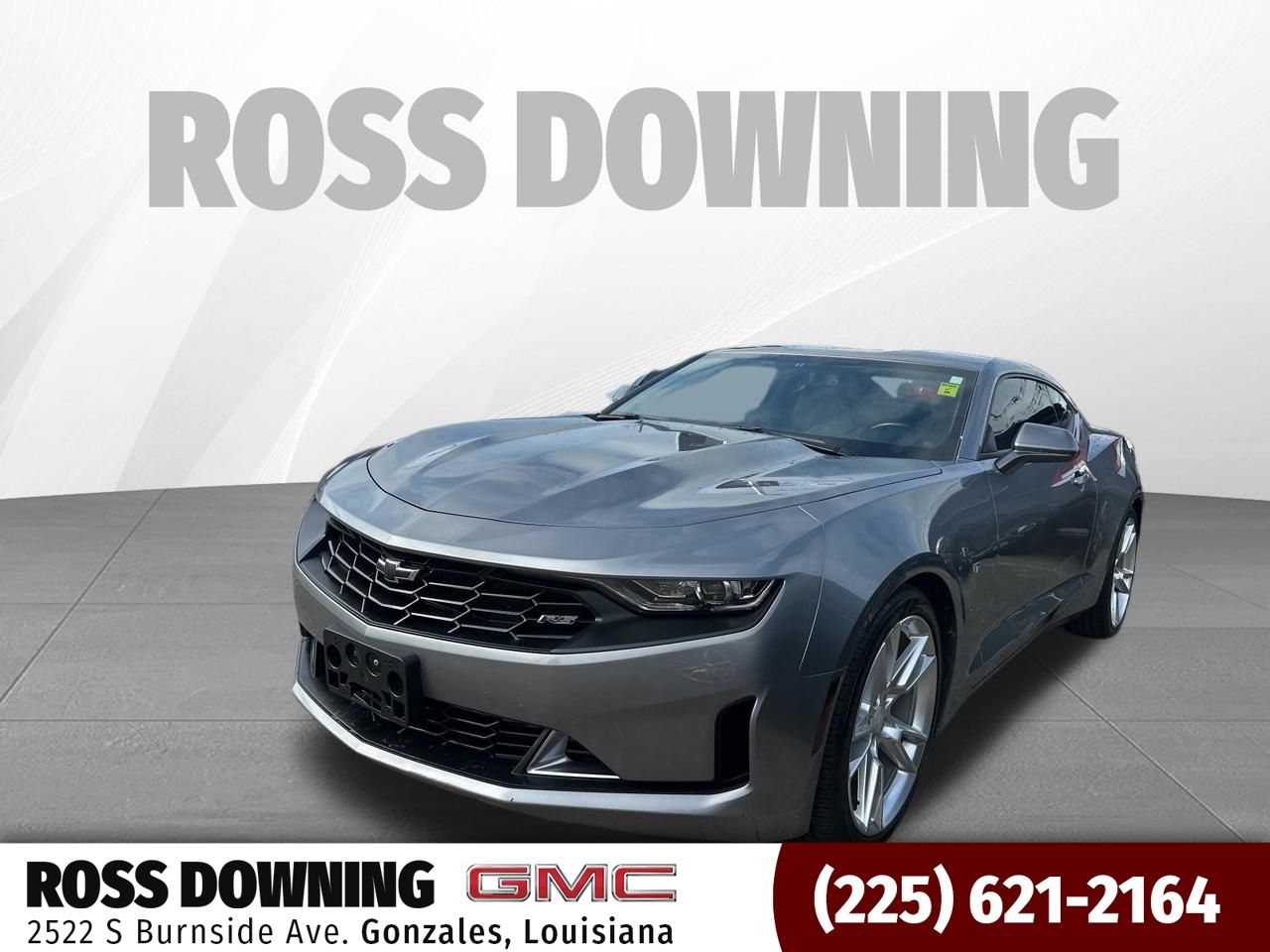 Satin Steel Gray Metallic 2019 Chevrolet Camaro 3LT Coupe RWD Coupe Rear-Wheel Drive 8-Speed Automatic