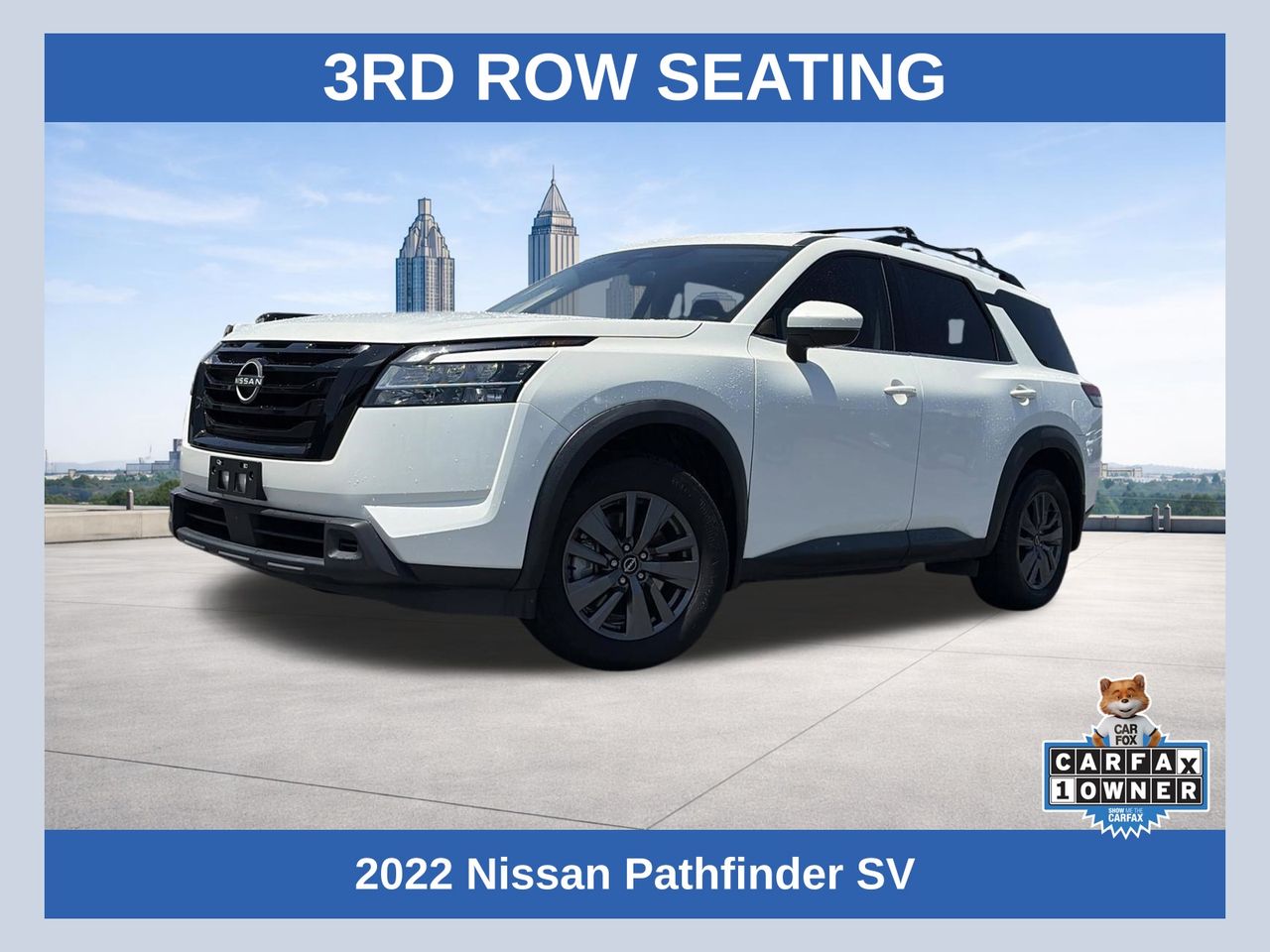 Pearl White Tricoat 2022 Nissan Pathfinder SV FWD SUV / Crossover Front-Wheel Drive 9-Speed Automatic
