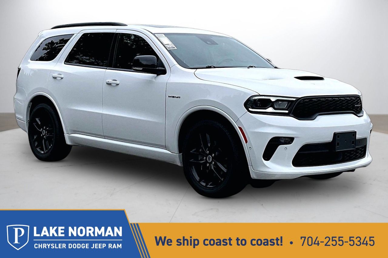 White 2023 Dodge Durango R/T Plus AWD SUV / Crossover All-Wheel Drive 8-Speed Automatic