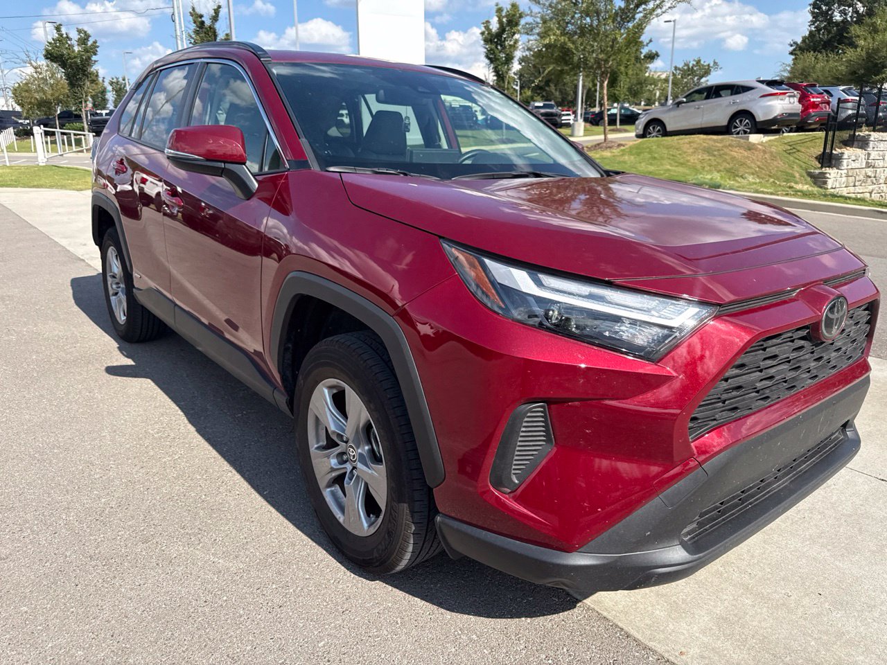 Certified Used 2025 Red Toyota XLE image 3