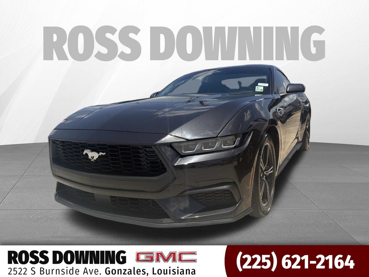 Gray Metallic 2024 Ford Mustang Coupe Rear-Wheel Drive Automatic