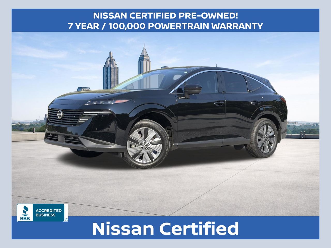 Super Black 2025 Nissan Murano SUV / Crossover All-Wheel Drive 9-Speed Automatic