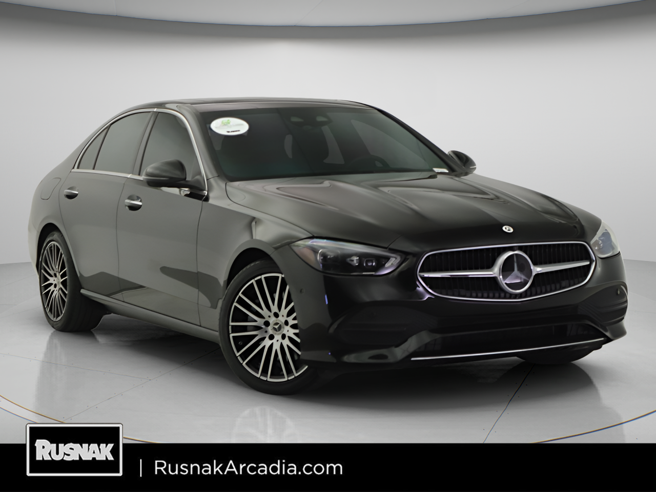 Obsidian Black Metallic 2024 Mercedes-Benz C-Class Sedan Rear-Wheel Drive 9-Speed Automatic