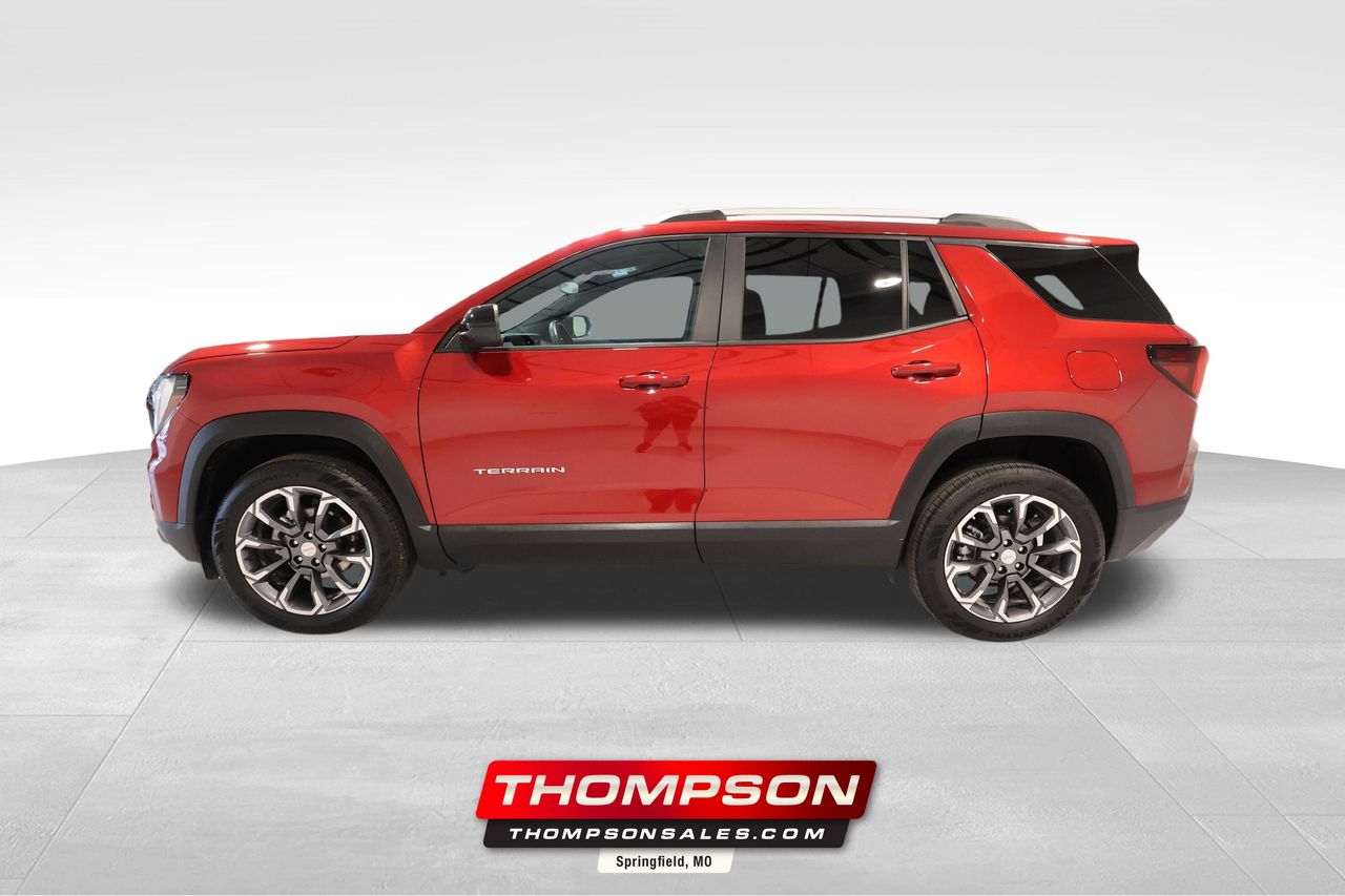 Volcanic Red Tintcoat 2025 GMC Terrain SUV / Crossover Four-Wheel Drive 8-Speed Automatic Overdrive