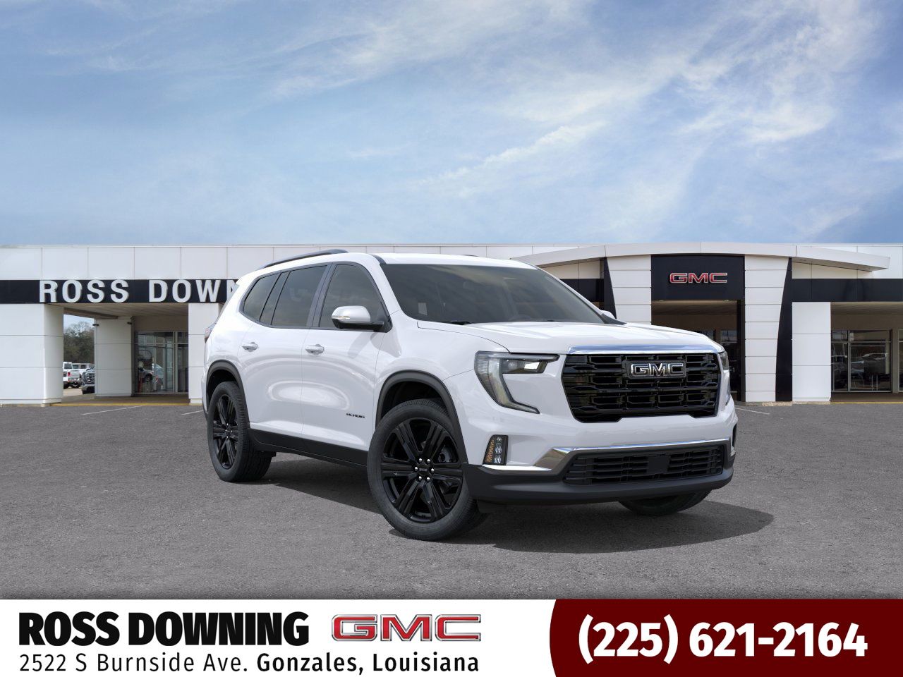 Summit White 2026 GMC Acadia Elevation FWD SUV / Crossover Front-Wheel Drive 8-Speed Automatic