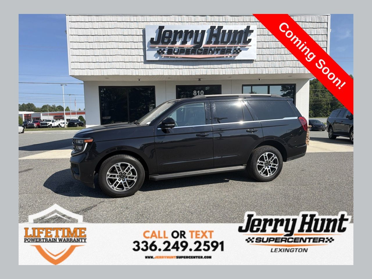 Black Metallic 2025 Ford Expedition SUV / Crossover Four-Wheel Drive Automatic