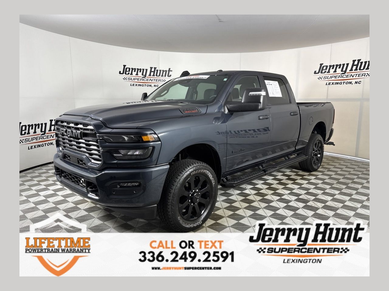 Forged Blue Metallic 2025 RAM 2500 Pickup Truck Four-Wheel Drive 8-Speed Automatic