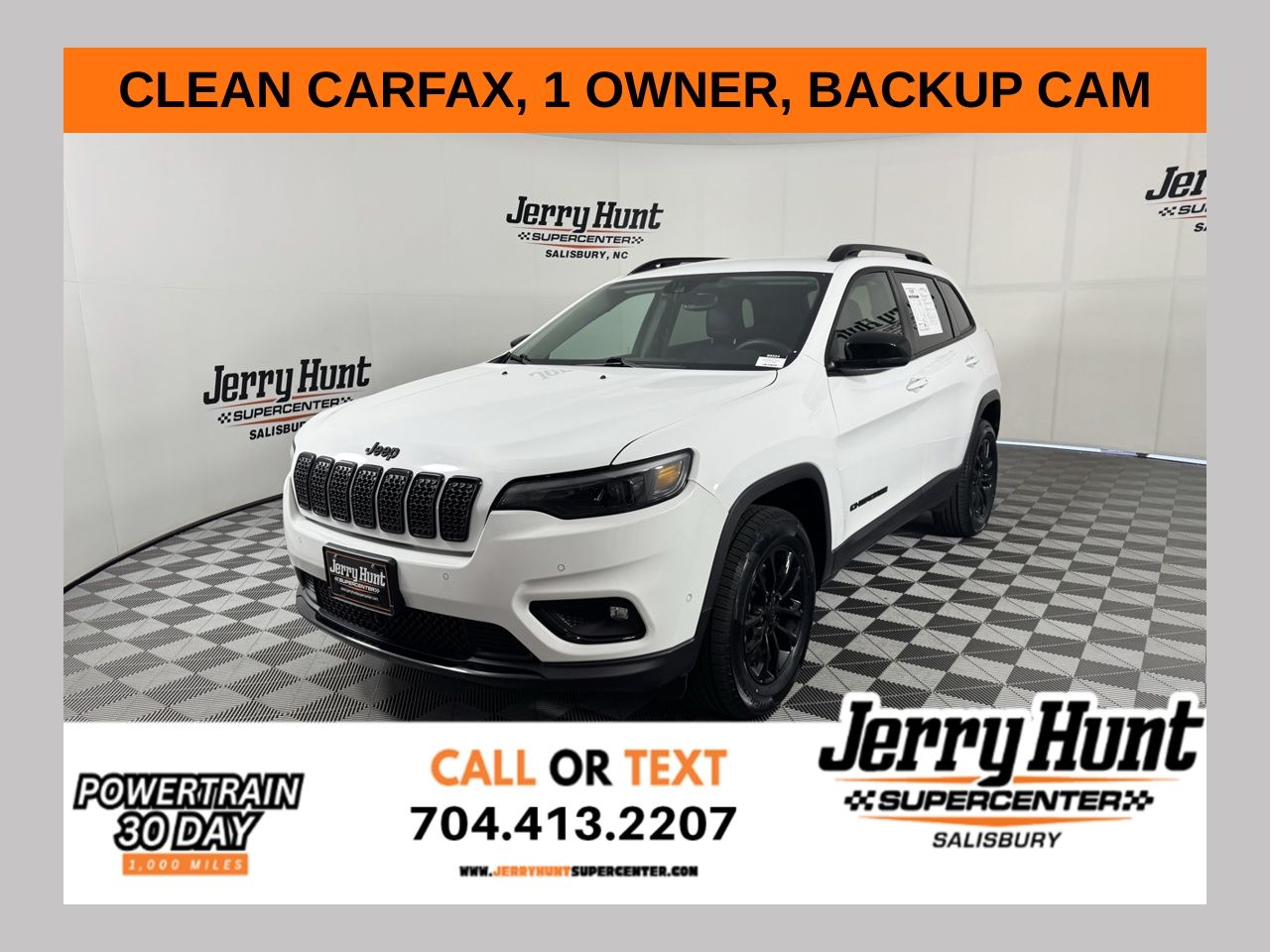 Bright White Clearcoat 2023 Jeep Cherokee Altitude 4WD SUV / Crossover 9-Speed Automatic