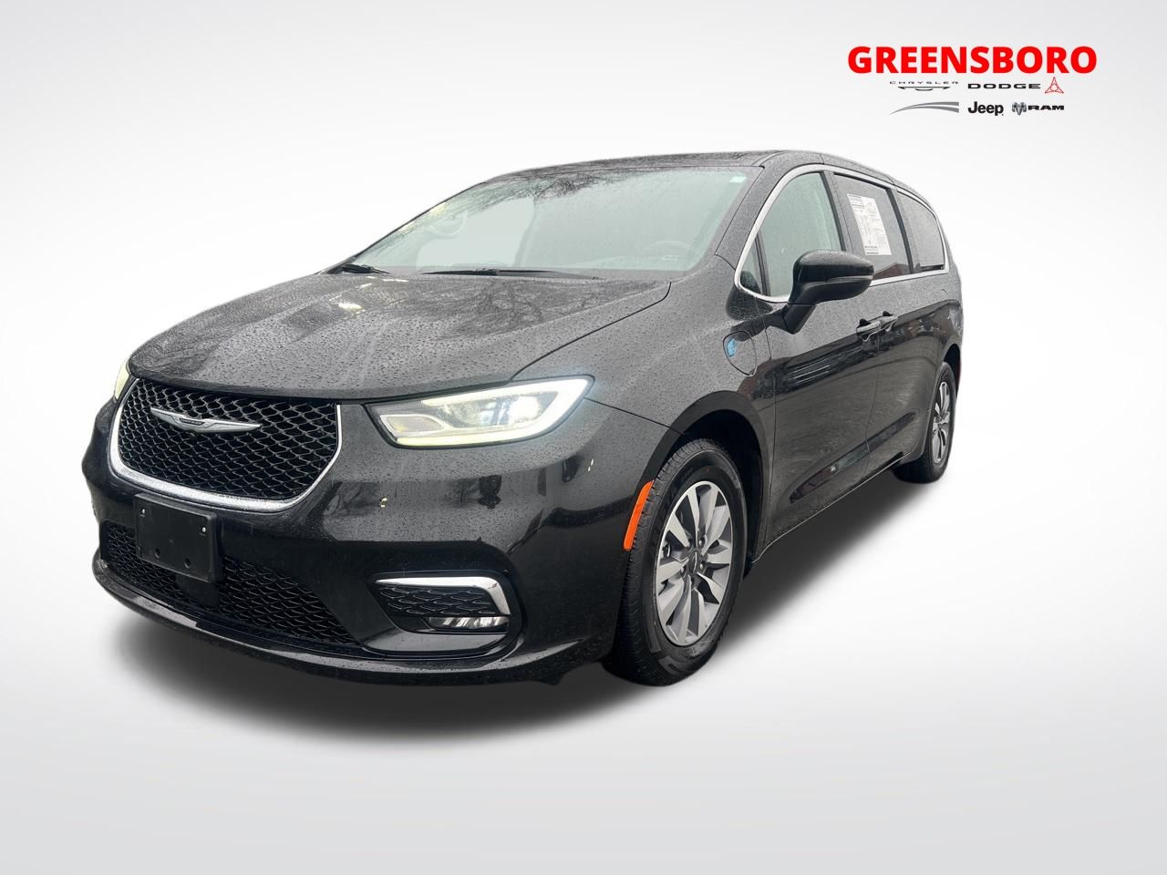 Brilliant Black Crystal Pearlcoat 2023 Chrysler Pacifica Hybrid Touring L FWD Minivan Front-Wheel Drive Continuously Variable Transmission