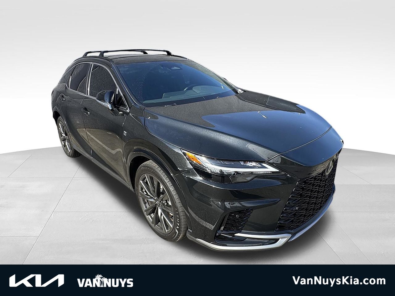 Black (Caviar) 2025 Lexus RX Hybrid SUV / Crossover All-Wheel Drive Continuously Variable Transmission