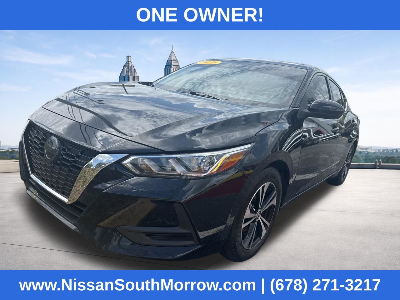 Super Black 2023 Nissan Sentra SV FWD Sedan Front-Wheel Drive Continuously Variable Transmission