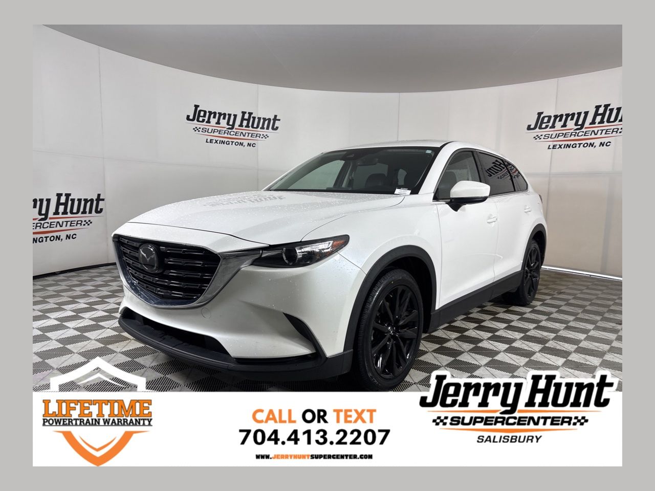 Snowflake White Pearl Mica 2023 Mazda CX-9 Touring Plus AWD SUV / Crossover All-Wheel Drive 6-Speed Automatic