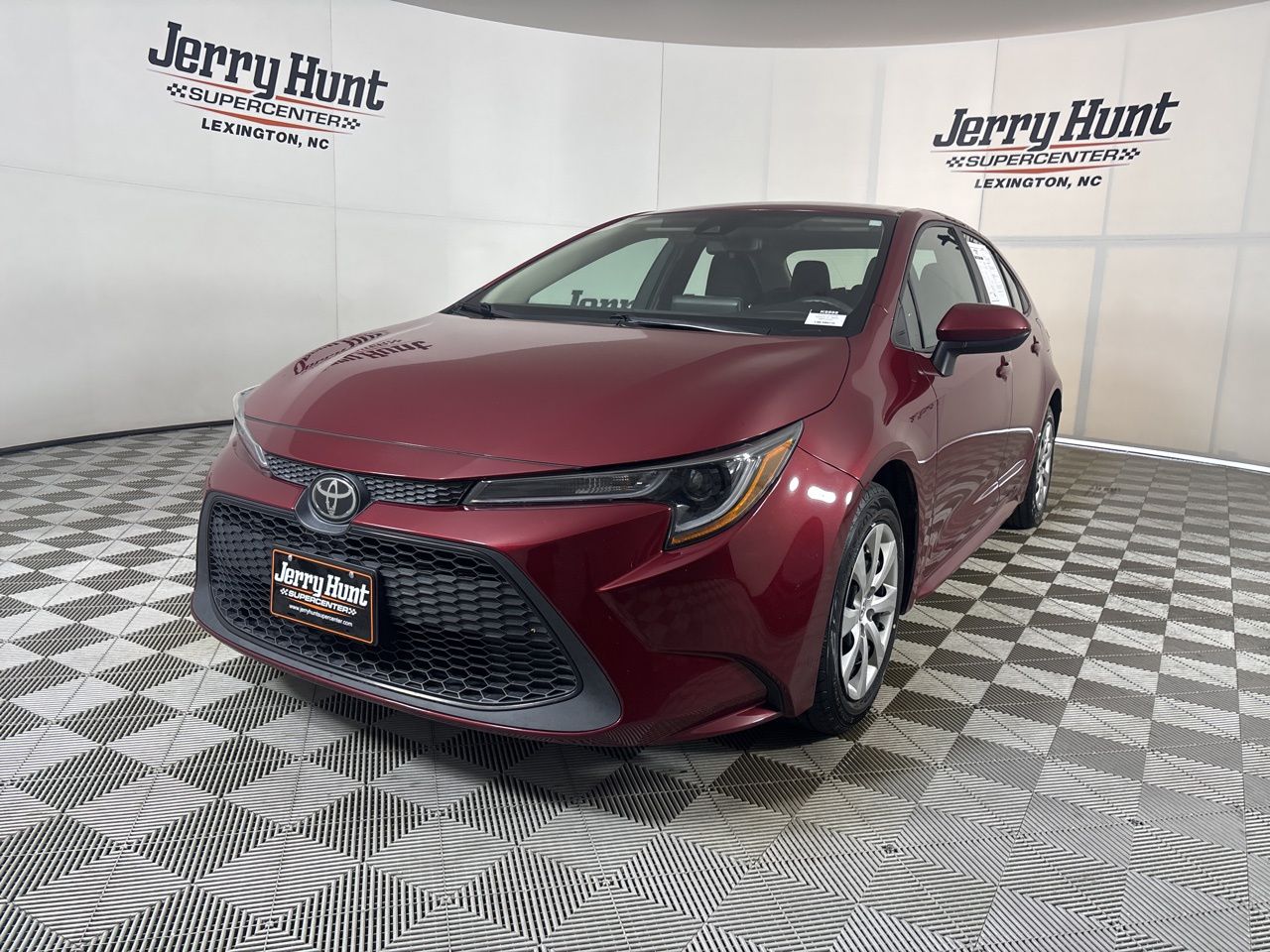 Pearl 2022 Toyota Corolla LE FWD Sedan Front-Wheel Drive Continuously Variable Transmission