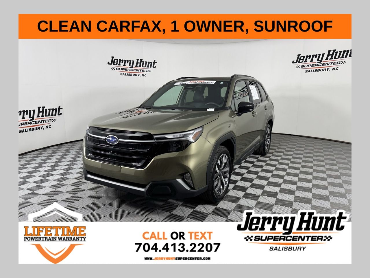 Autumn Green Metallic 2026 Subaru Forester Touring Crossover AWD SUV / Crossover All-Wheel Drive Continuously Variable Transmission