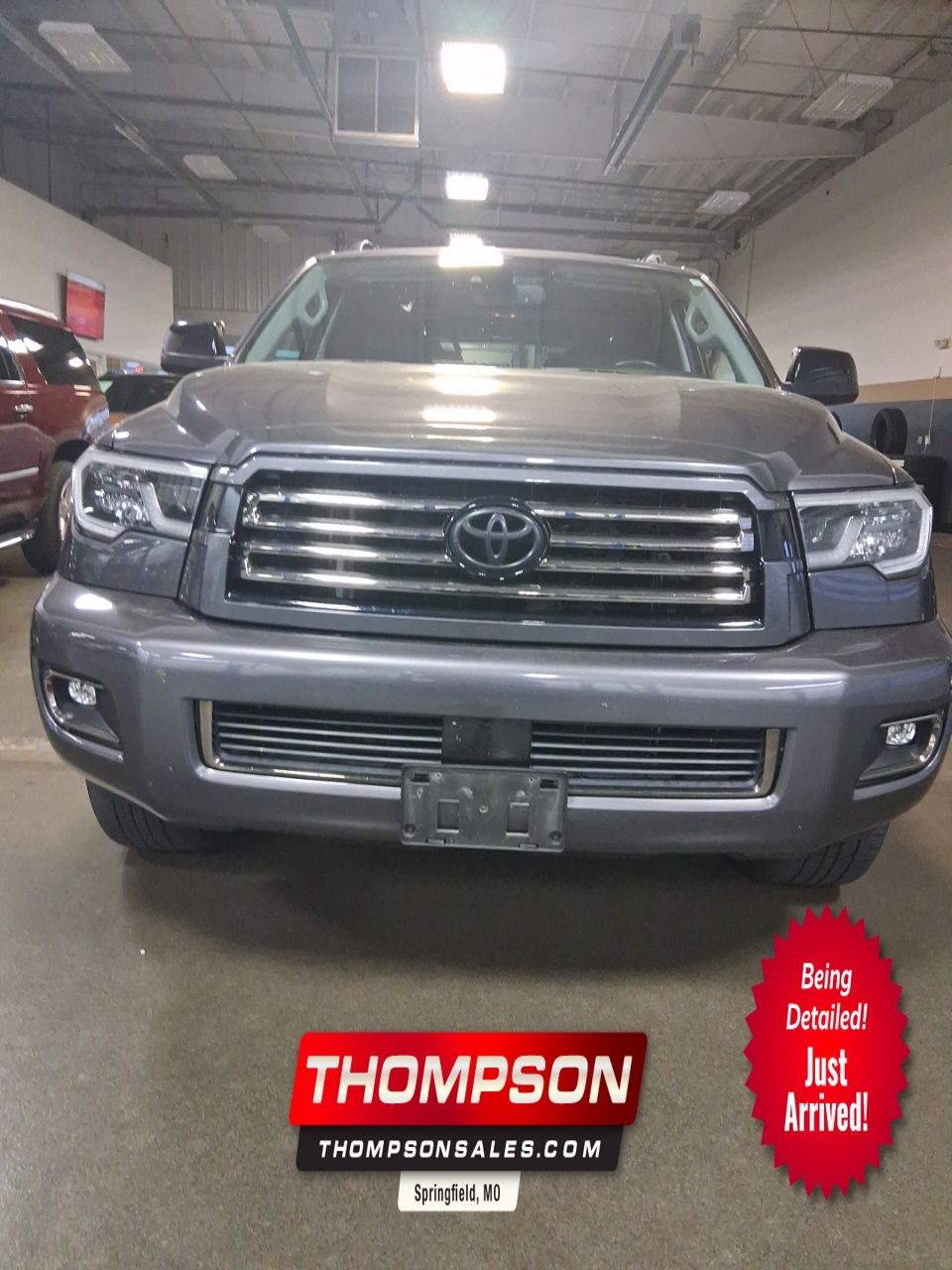 Gray 2021 Toyota Sequoia Nightshade 4WD SUV / Crossover Four-Wheel Drive 6-Speed Automatic