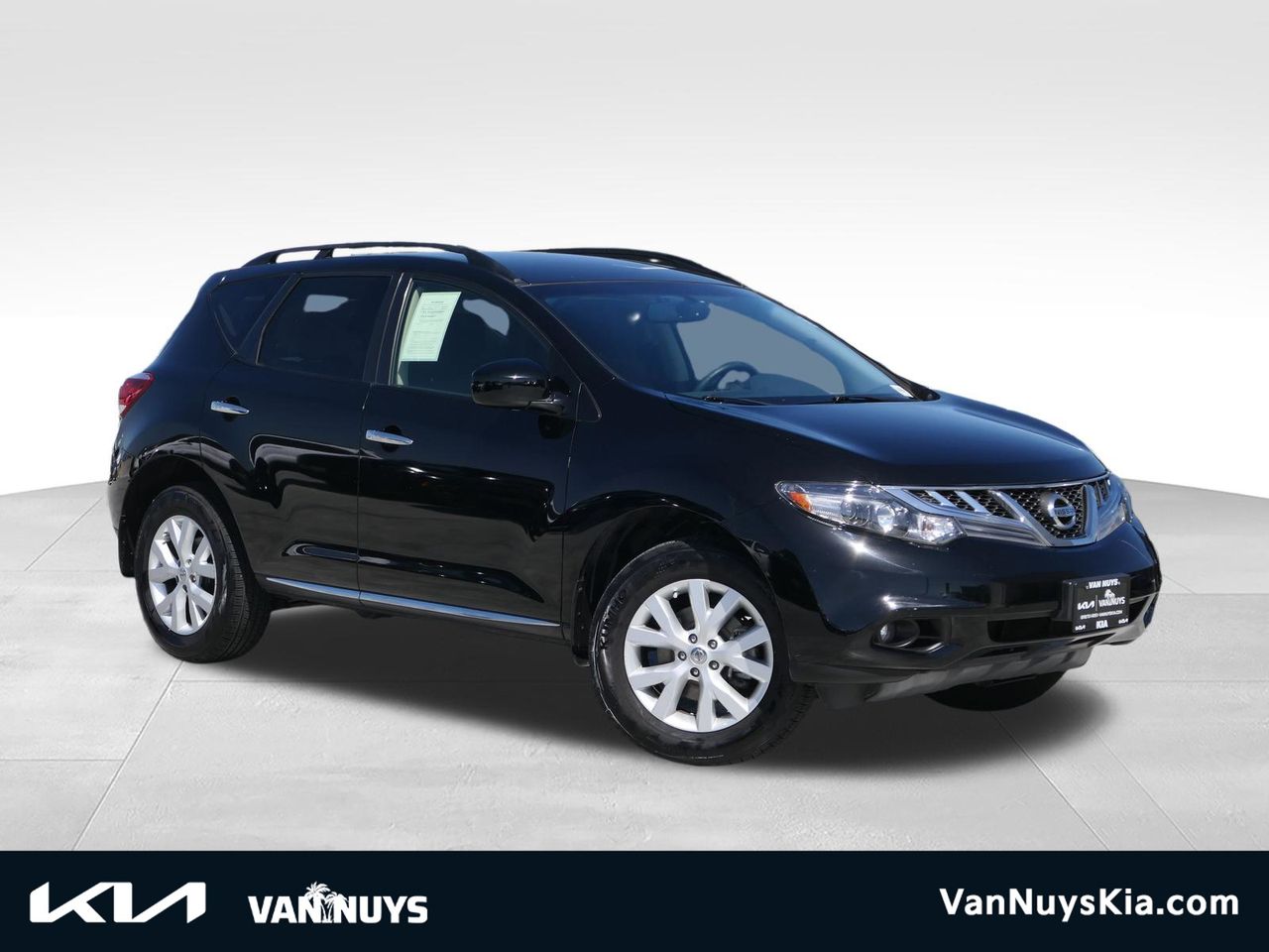 Super Black 2014 Nissan Murano SUV / Crossover Front-Wheel Drive Continuously Variable Transmission