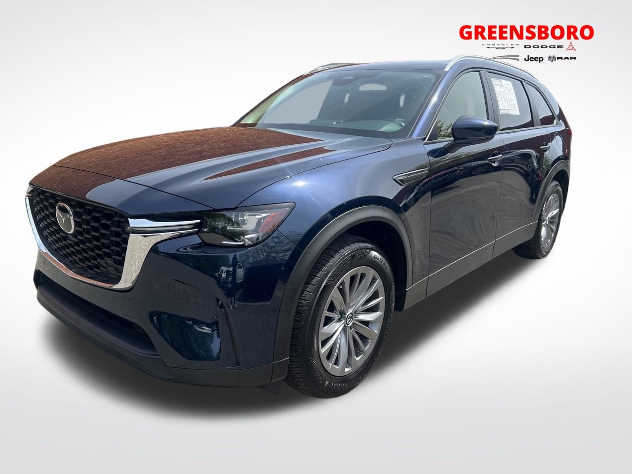 Deep Crystal Blue Mica 2024 Mazda CX-90 3.3 Turbo Select AWD SUV / Crossover All-Wheel Drive 8-Speed Automatic