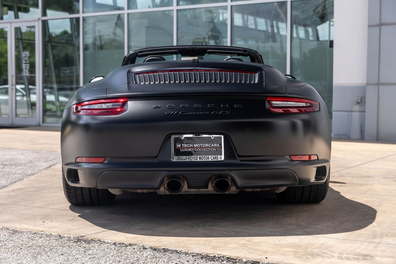 Used Car 2019 Porsche 911  Carrera Gts For Sale Under $130,000 In Austin, Texas