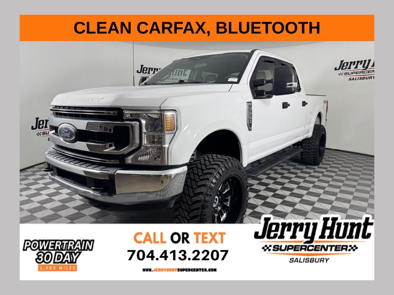 Oxford White 2021 Ford F-250 Super Duty Pickup Truck Four-Wheel Drive 6-Speed Automatic