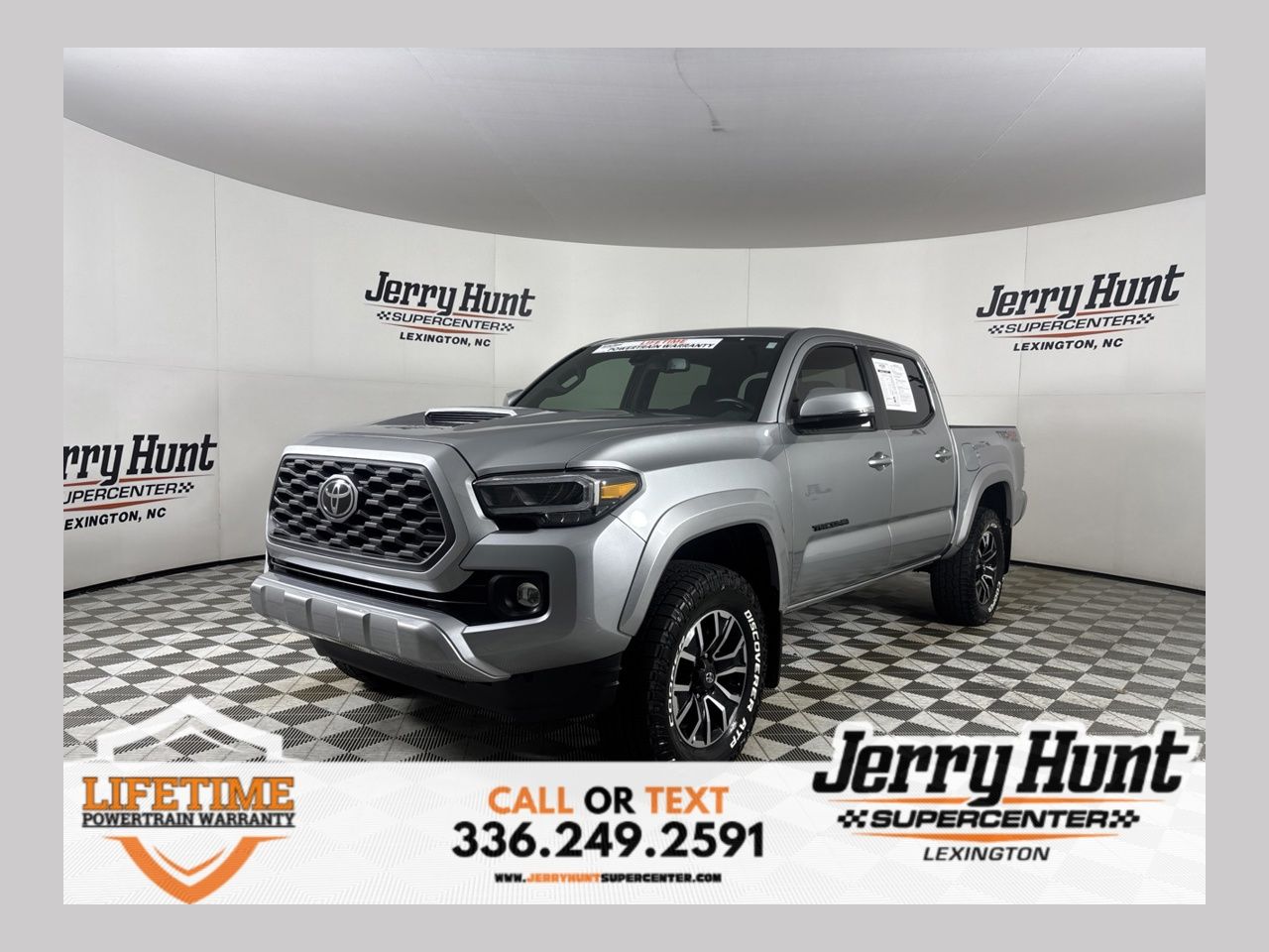 Celestial Silver Metallic 2023 Toyota Tacoma Pickup Truck Four-Wheel Drive 6-Speed Manual