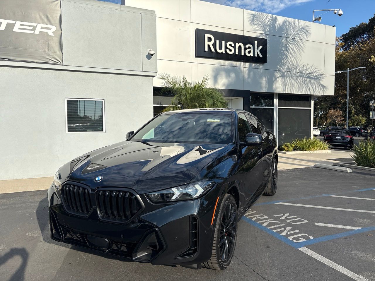 Black Sapphire Metallic 2024 BMW X6 SUV / Crossover All-Wheel Drive 8-Speed Automatic